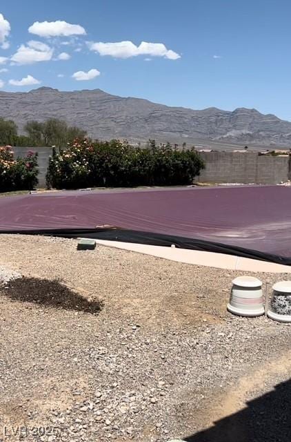 7650 Butterscotch Ct, Las Vegas, NV 89131 - view of yard featuring a mountain view