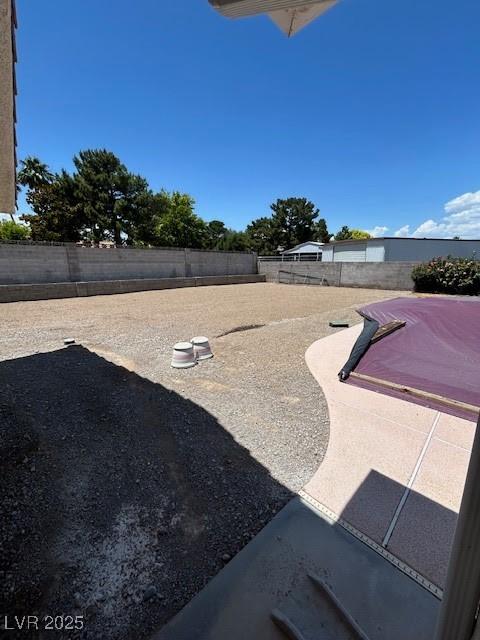 7650 Butterscotch Ct, Las Vegas, NV 89131 - view of fenced backyard