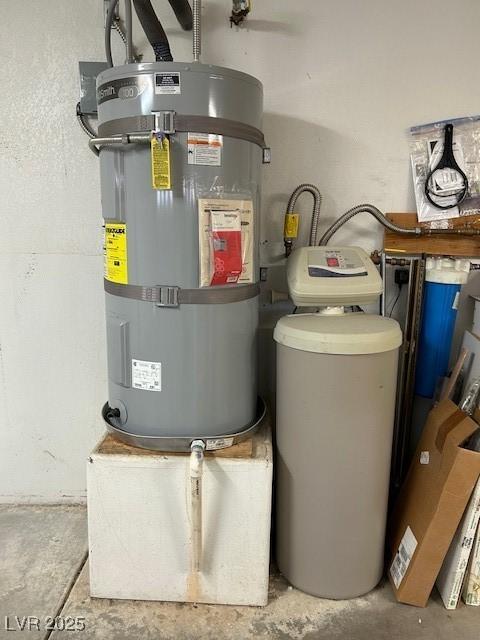 7650 Butterscotch Ct, Las Vegas, NV 89131 - utilities with secured water heater