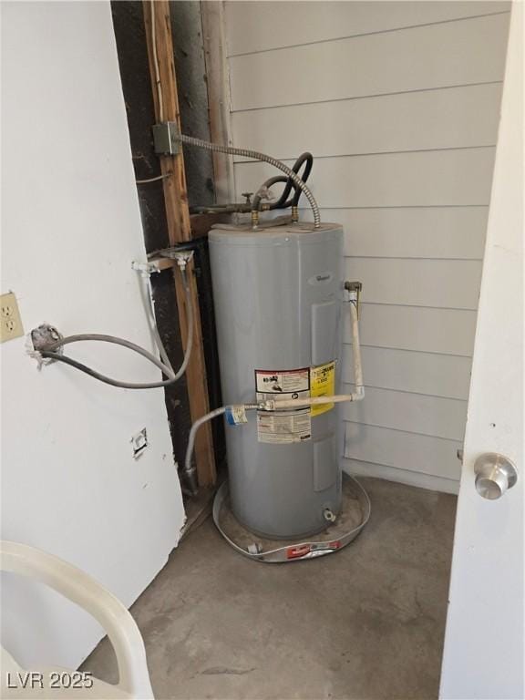 utilities with water heater
