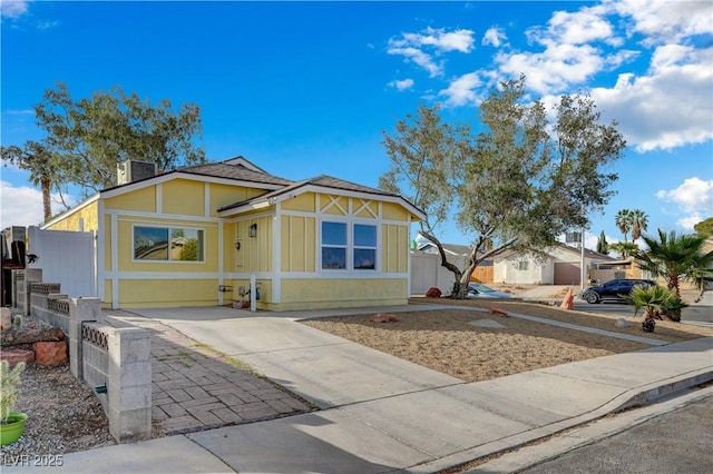 4419 Fairmont Cir, Las Vegas, NV 89147 - manufactured / mobile home with fence and stucco siding