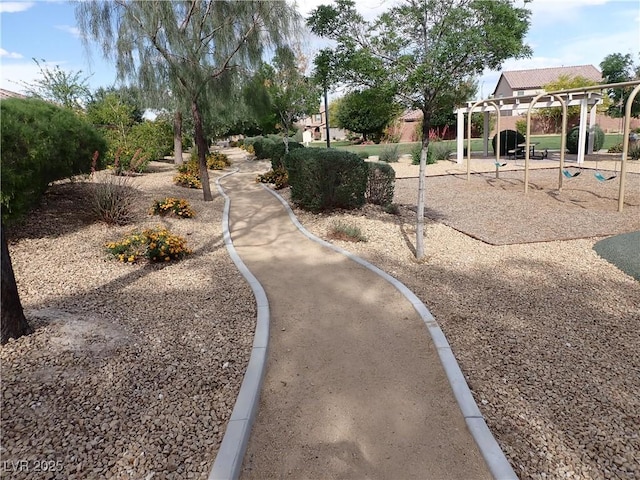 4361 Duck Harbor Ave, North Las Vegas, NV 89031 - view of home's community featuring playground community
