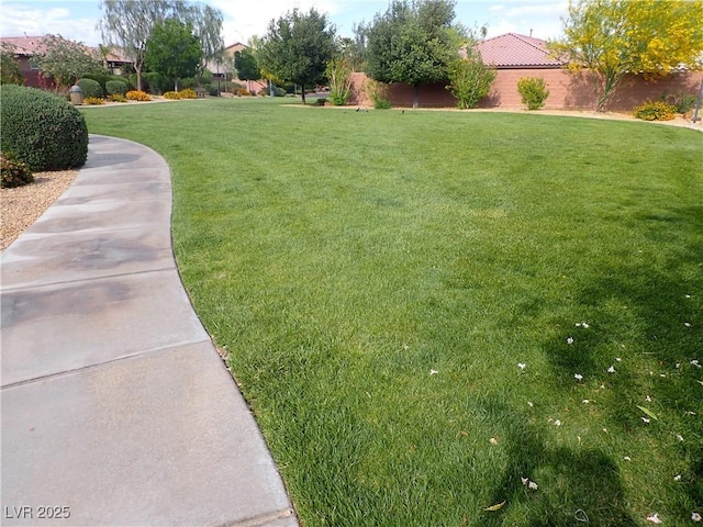 4361 Duck Harbor Ave, North Las Vegas, NV 89031 - view of yard