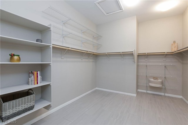 10251 Tiger Milkweed St, Las Vegas, NV 89141 - spacious closet featuring attic access