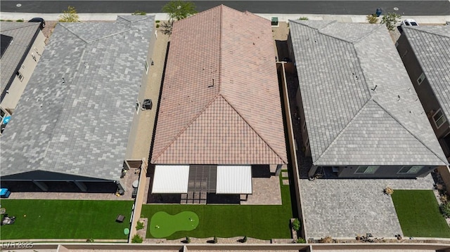 aerial view