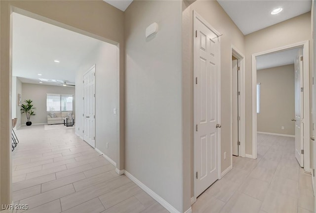10251 Tiger Milkweed St, Las Vegas, NV 89141 - hallway featuring recessed lighting