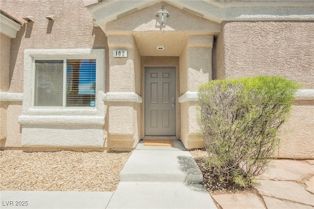 view of property entrance