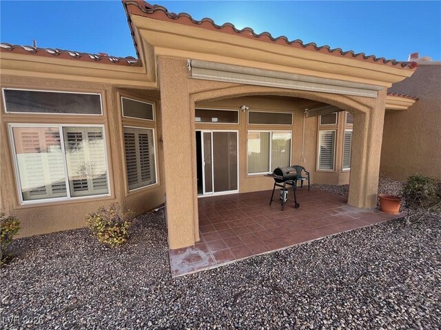 2925 Big Green Ln, Las Vegas, NV 89134 - view of patio / terrace featuring grilling area