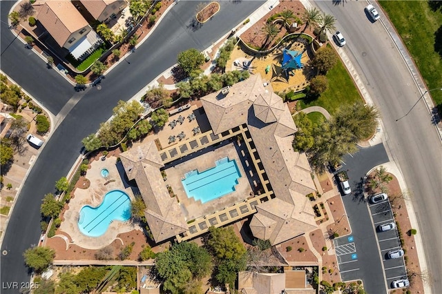drone / aerial view