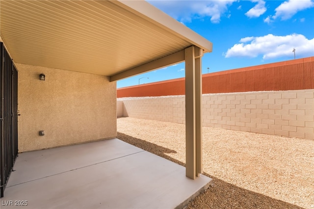 4436 Hatch Bend Ave, North Las Vegas, NV 89031 - view of patio featuring a fenced backyard