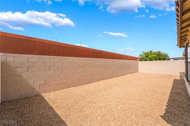 4436 Hatch Bend Ave, North Las Vegas, NV 89031 - view of yard featuring a fenced backyard