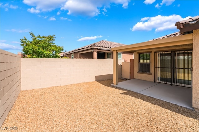 4436 Hatch Bend Ave, North Las Vegas, NV 89031 - view of yard with a patio and a fenced backyard