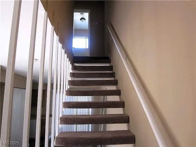 view of staircase