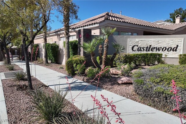 3278 Turning Bridge St, Las Vegas, NV 89135 - view of community / neighborhood sign