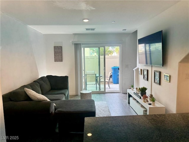 2872 Atomic Tangerine Way Unit 2, Las Vegas, NV 89183 - living room with wood finished floors