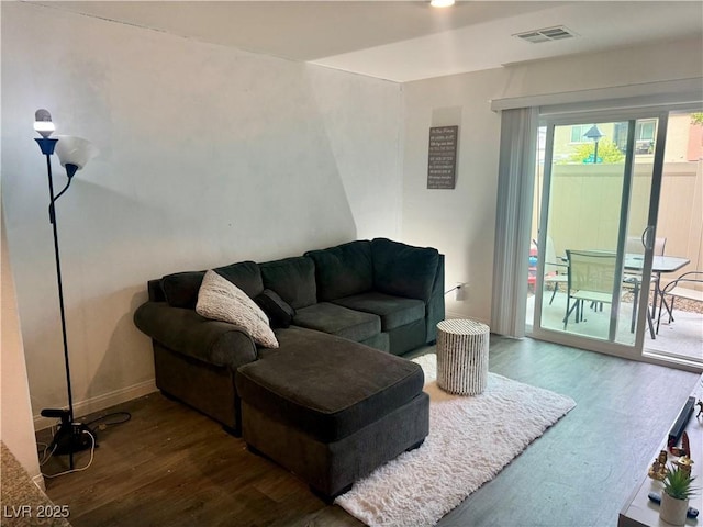 2872 Atomic Tangerine Way Unit 2, Las Vegas, NV 89183 - living room with wood finished floors