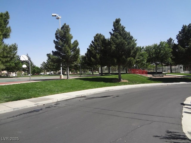 833 Aspen Peak Loop Unit 1524, Henderson, NV 89011 - view of road with street lights, sidewalks, and curbs