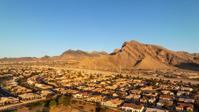 2742 Darby Falls Dr, Las Vegas, NV 89134 - view of mountain backdrop featuring nearby suburban area