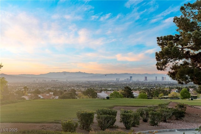 2742 Darby Falls Dr, Las Vegas, NV 89134 - view of mountain backdrop