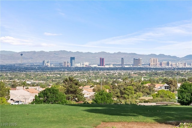 2742 Darby Falls Dr, Las Vegas, NV 89134 - mountain view featuring nearby urban area