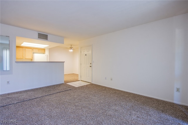 8070 W Russell Rd Unit 1028, Las Vegas, NV 89113 - unfurnished living room with carpet and ceiling fan