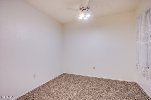 8070 W Russell Rd Unit 1028, Las Vegas, NV 89113 - carpeted empty room featuring ceiling fan and baseboards