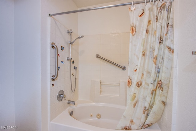 8070 W Russell Rd Unit 1028, Las Vegas, NV 89113 - bathroom featuring shower / tub combo with curtain