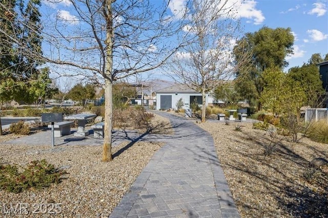 4465 Shimmering Skies St Unit 1177, North Las Vegas, NV 89031 - exterior space with driveway