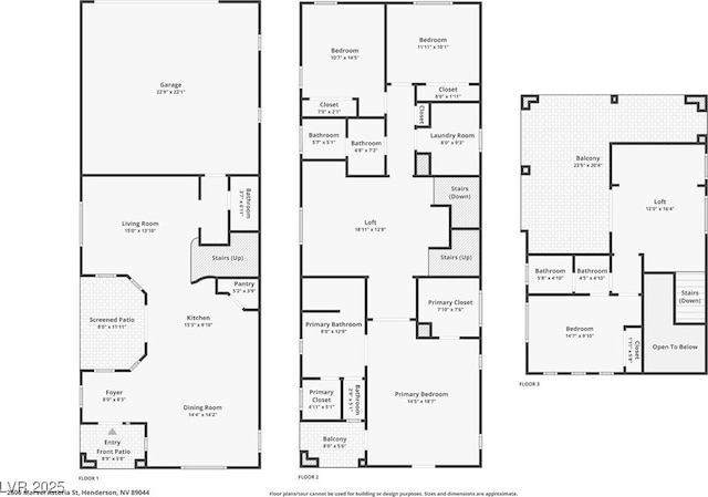 2606 Marvel Astoria St, Henderson, NV 89044 - floor plan