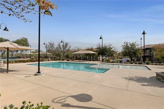2606 Marvel Astoria St, Henderson, NV 89044 - pool with a patio and fence