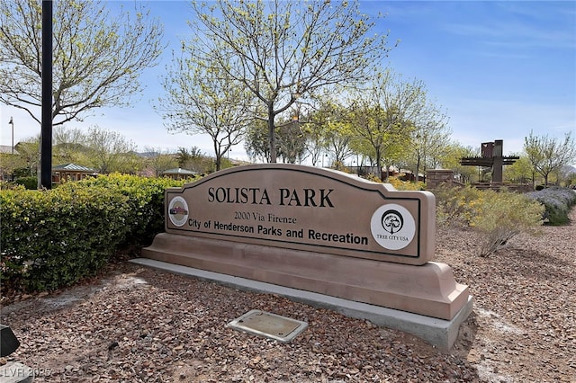 2606 Marvel Astoria St, Henderson, NV 89044 - view of community sign