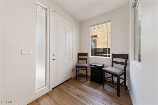 2606 Marvel Astoria St, Henderson, NV 89044 - living area with baseboards and wood finished floors