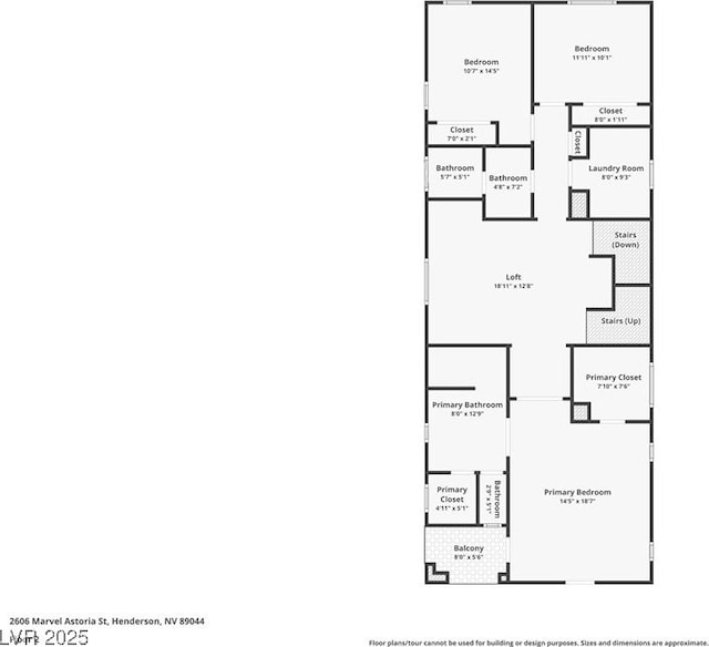 2606 Marvel Astoria St, Henderson, NV 89044 - plan