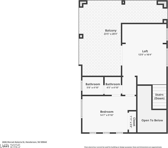 2606 Marvel Astoria St, Henderson, NV 89044 - plan