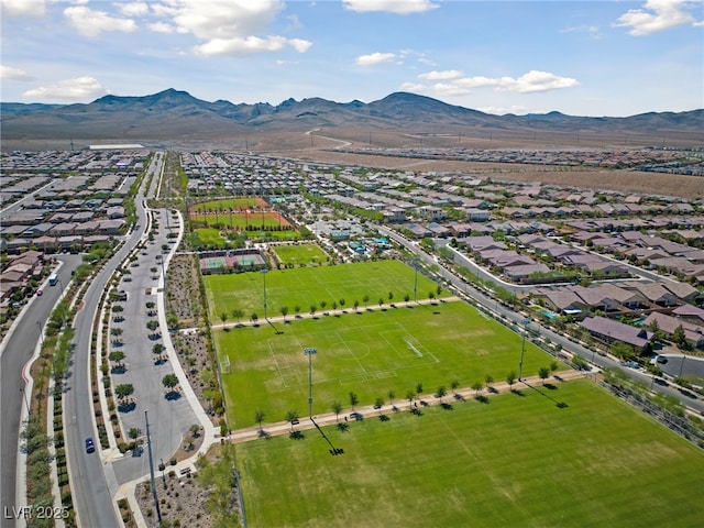 2606 Marvel Astoria St, Henderson, NV 89044 - aerial view with a residential view and a mountain view