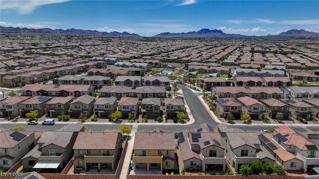242 Polaris Ridge Ave, Henderson, NV 89011 - birds eye view of property featuring a residential view and a mountain view