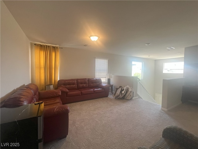 7527 Ardenno St, North Las Vegas, NV 89084 - view of carpeted living room