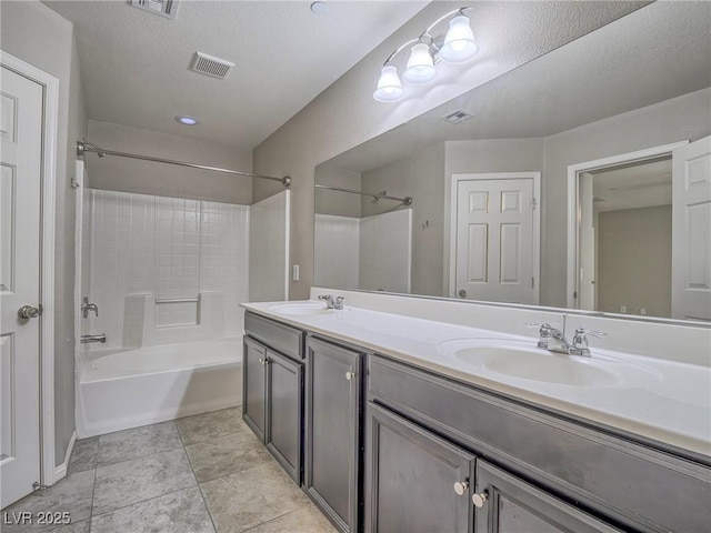 1525 Spiced Wine Ave Unit 19103, Henderson, NV 89074 - full bathroom featuring a sink, double vanity, and visible vents