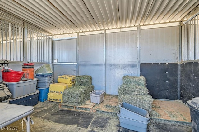 storage room featuring a garage