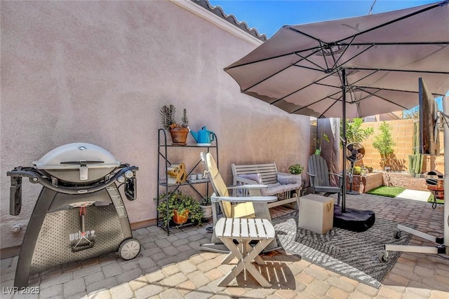 130 Twin Towers Ave, Las Vegas, NV 89123 - view of patio with fence