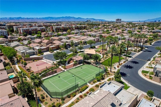 130 Twin Towers Ave, Las Vegas, NV 89123 - aerial view with a residential view and a mountain view