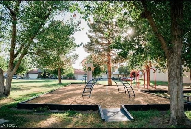 3789 Heritage Ave, Las Vegas, NV 89121 - community playground with a yard