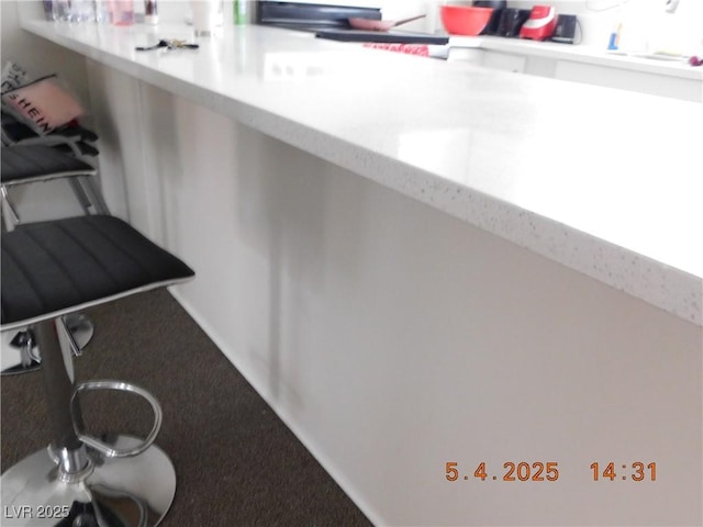 interior space featuring a sink