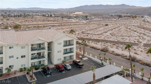 3550 Bay Sands Dr Unit 2101, Laughlin, NV 89029 - drone / aerial view featuring a mountain view