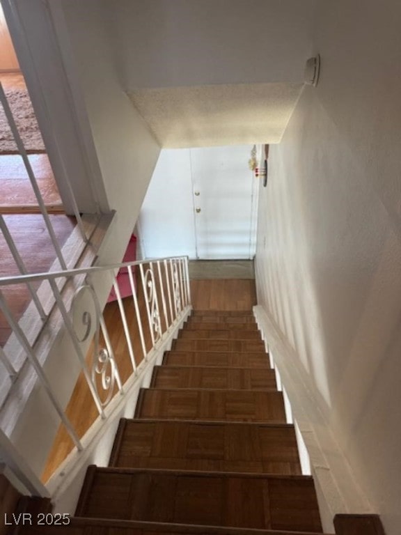 view of stairs