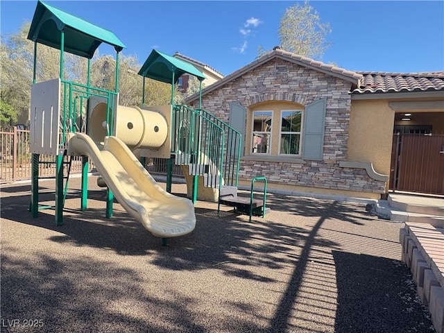 view of community playground