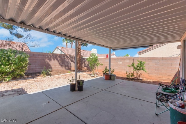 5900 Red Umber Ave, Las Vegas, NV 89130 - fenced backyard with a patio