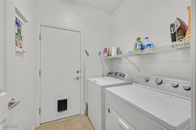 7908 House Sparrow St, North Las Vegas, NV 89084 - laundry room with laundry area and washer and clothes dryer
