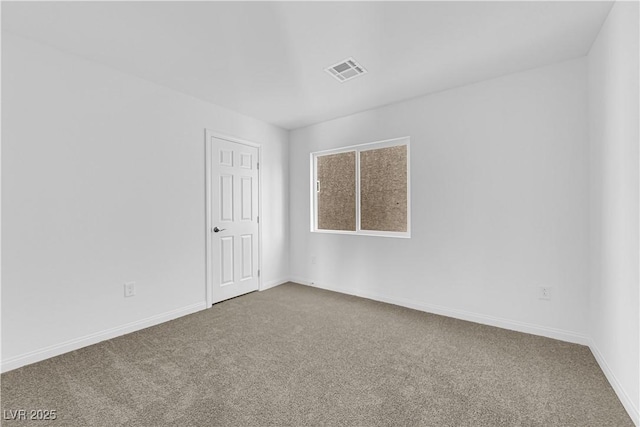 6142 Kelson Creek Ct, Las Vegas, NV 89118 - carpeted spare room featuring baseboards and visible vents