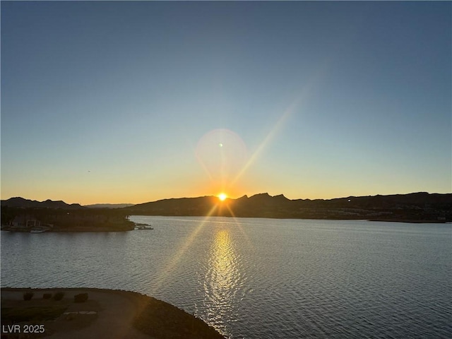 20 Via Mantova Unit 306, Henderson, NV 89011 - water view featuring a mountainous background